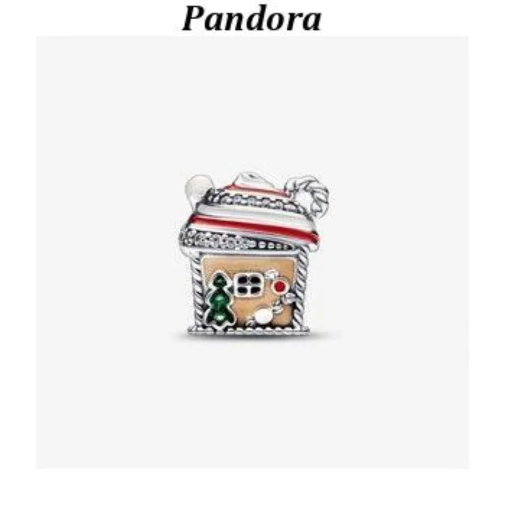 Authentic Pandora Festive Gingerbread House Charm